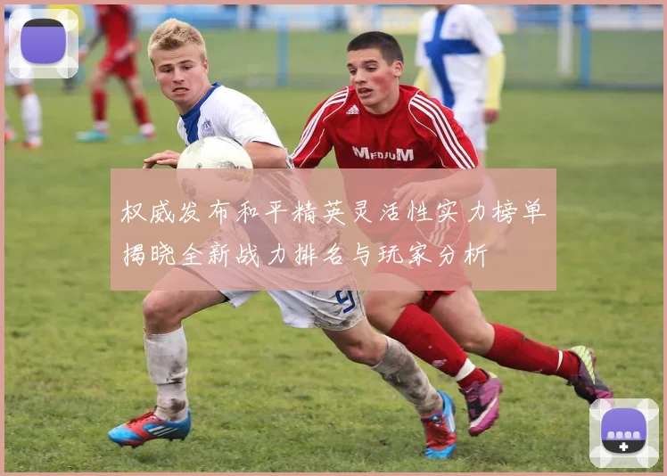 权威发布和平精英灵活性实力榜单揭晓全新战力排名与玩家分析